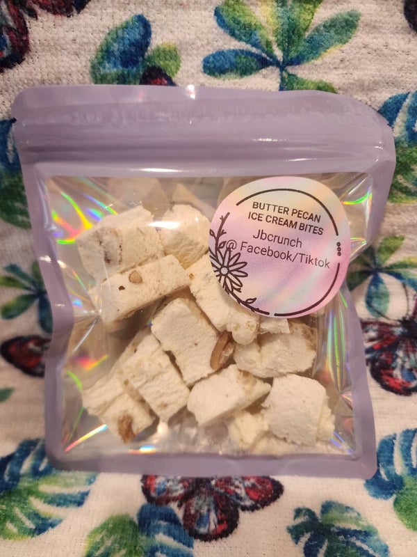 Butter Pecan Ice cream bites