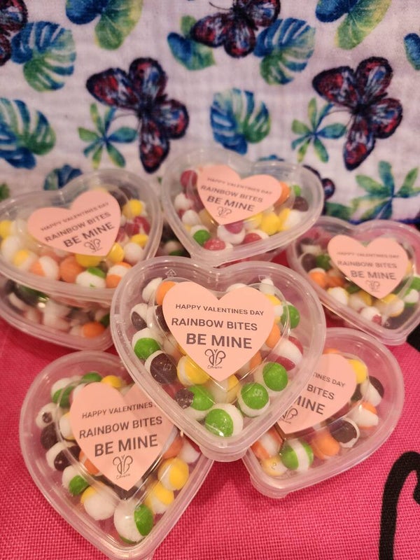 Skittles mini hearts