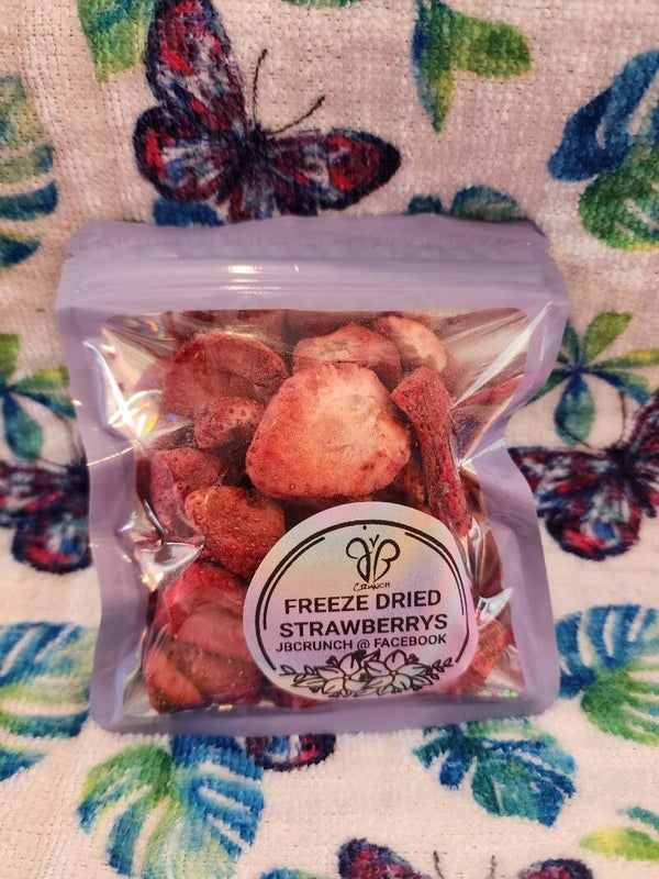 Freeze dried strawberries