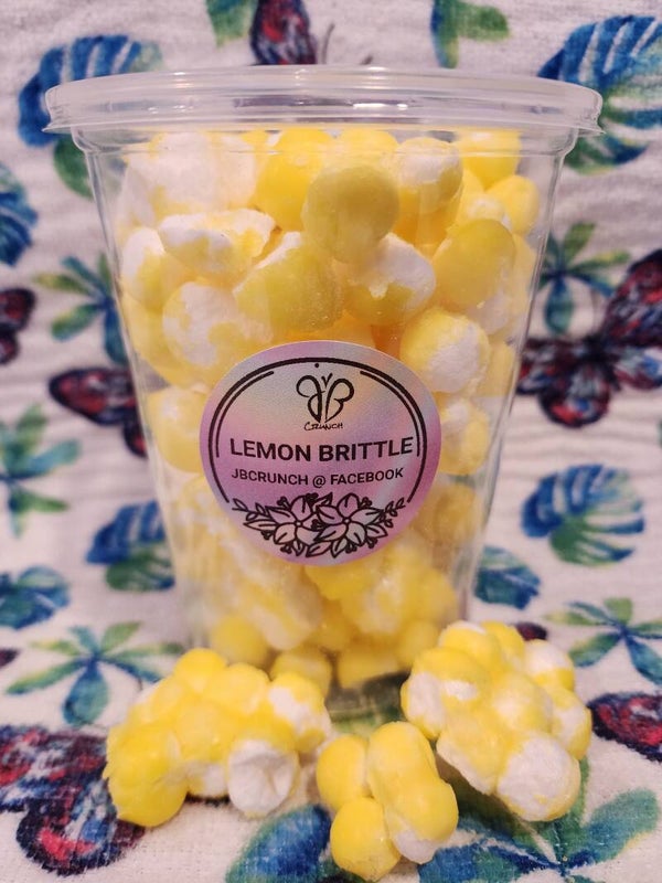 Lemonhead brittle