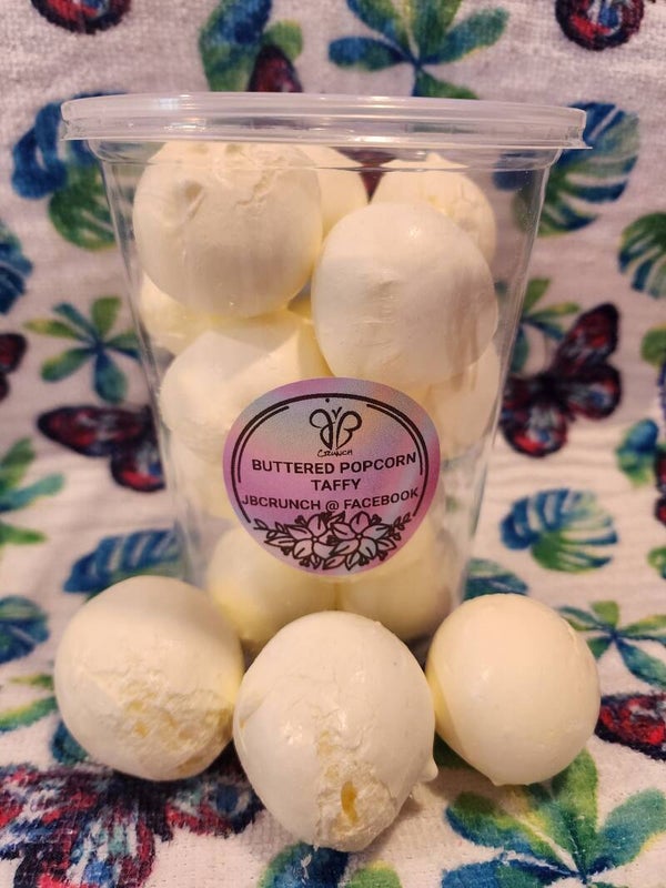 Buttered Popcorn Taffy