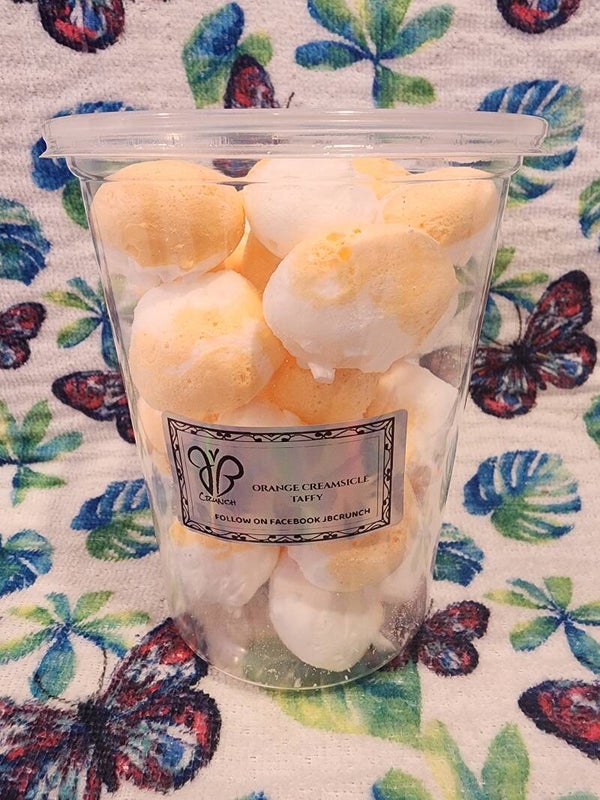 Orange Creamsicle Taffy