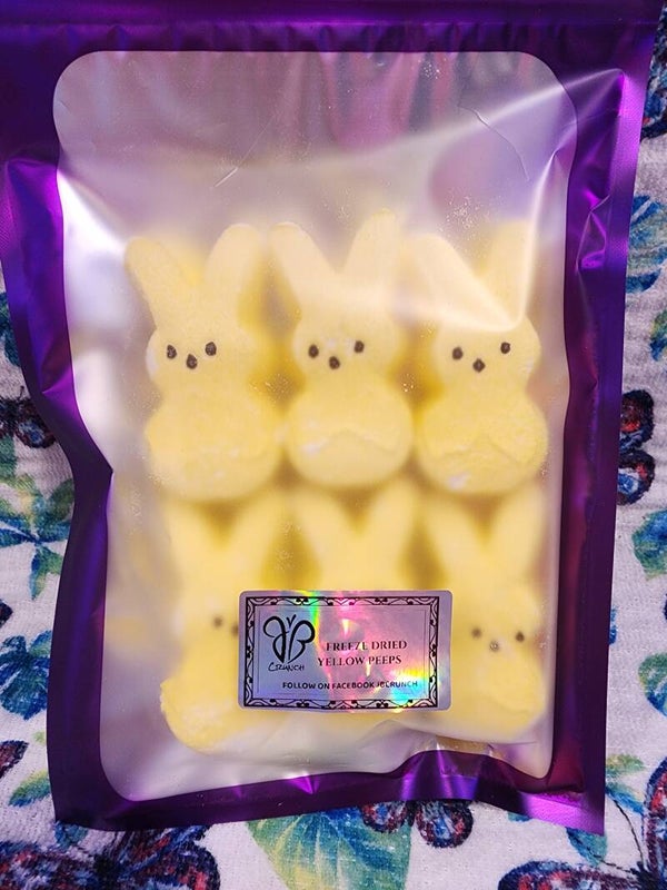 Yellow bunny peeps