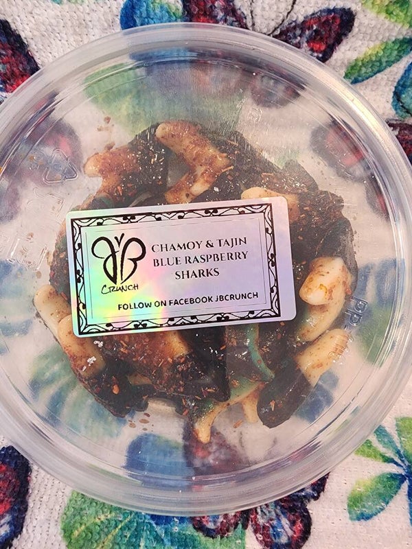 Chamoy & tajin blue sharks