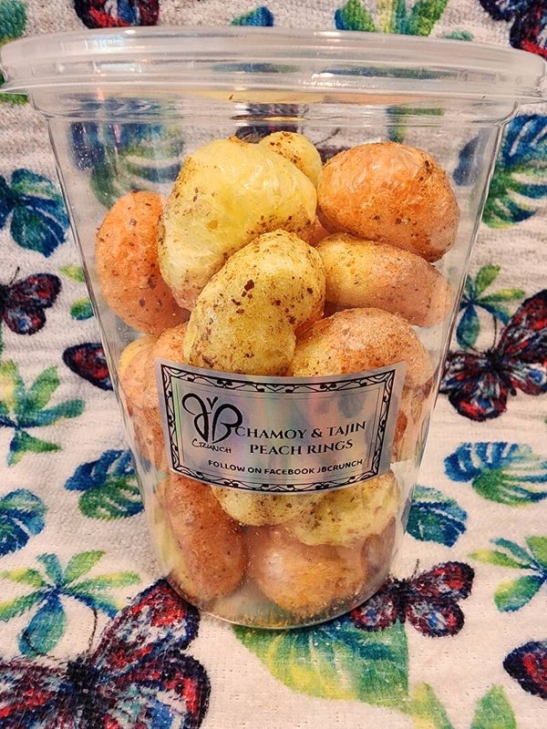 Chamoy & tajin peach rings