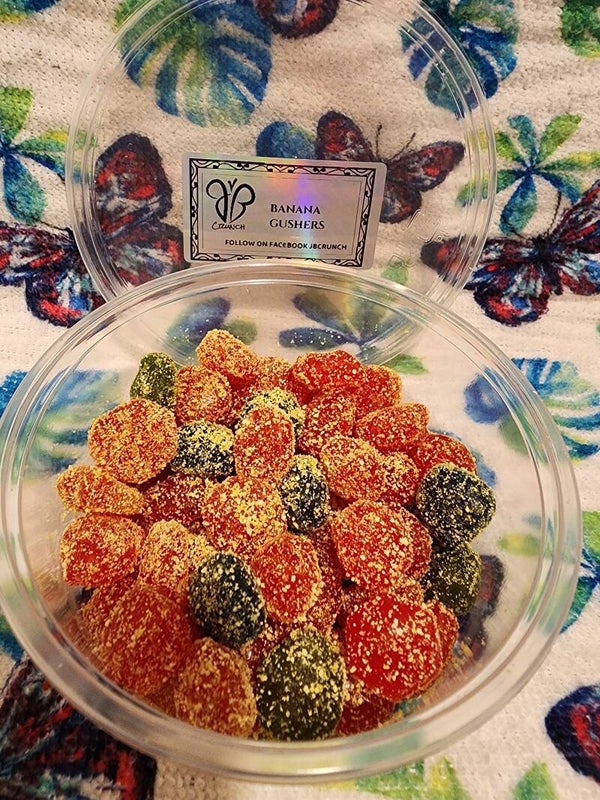 Banana gushers (non Freeze dried)