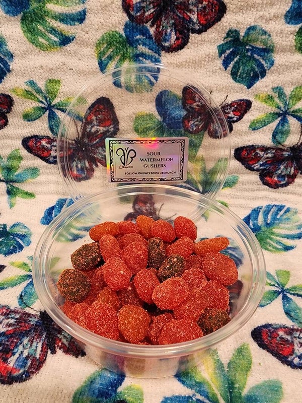 Sour Watermelon gushers (non Freeze dried)