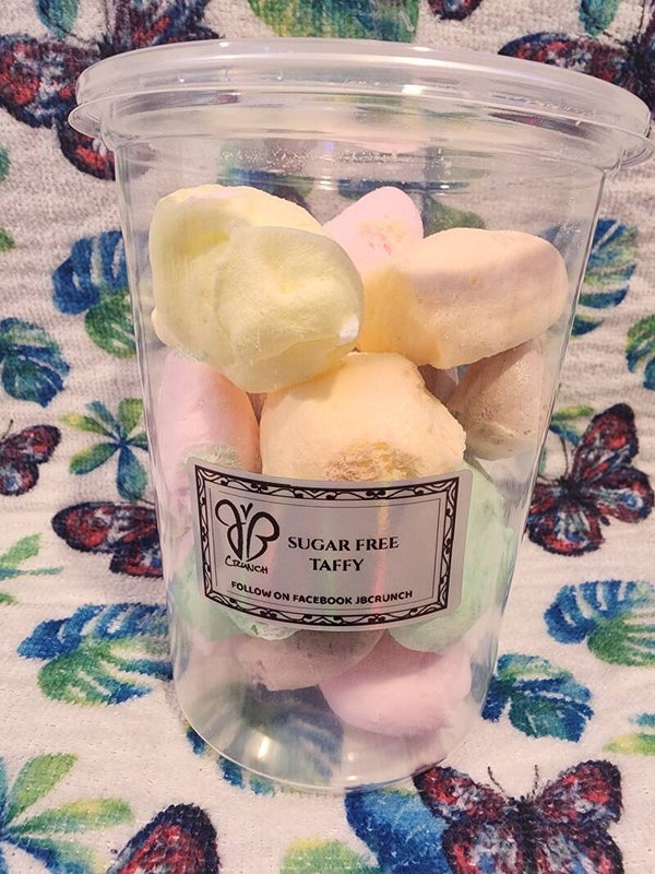 Sugar free mixed taffy