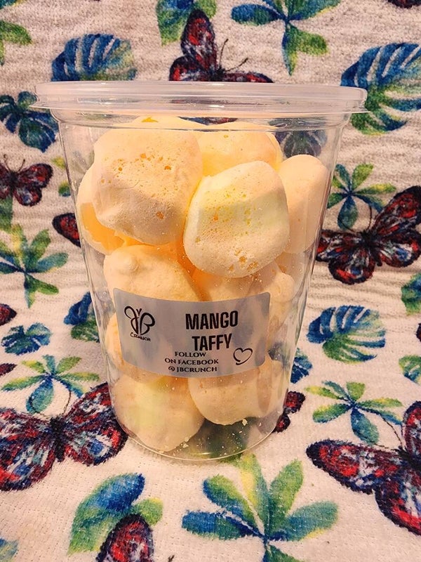 Mango taffy