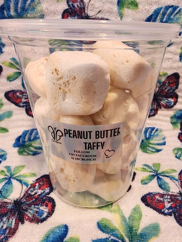 Peanut butter taffy