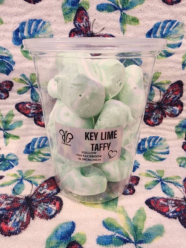 Key lime taffy