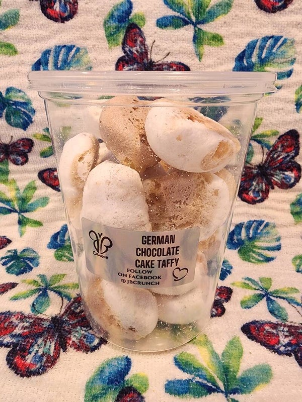 German chocolate taffy