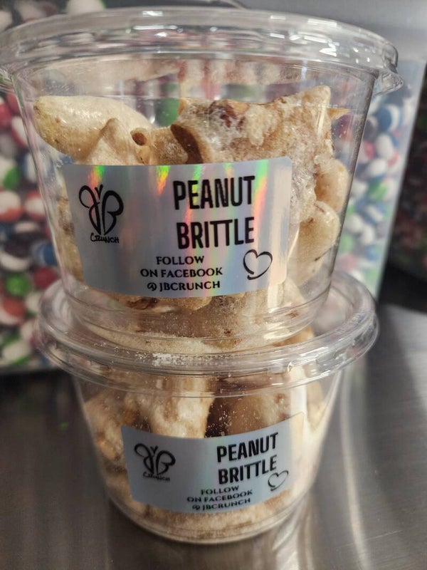 Peanut brittle