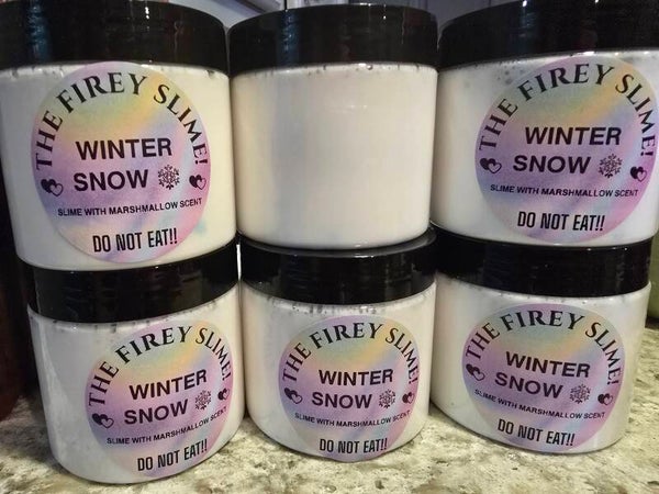 Winter snow ❄️ (SLIME DO NOT EAT!!)
