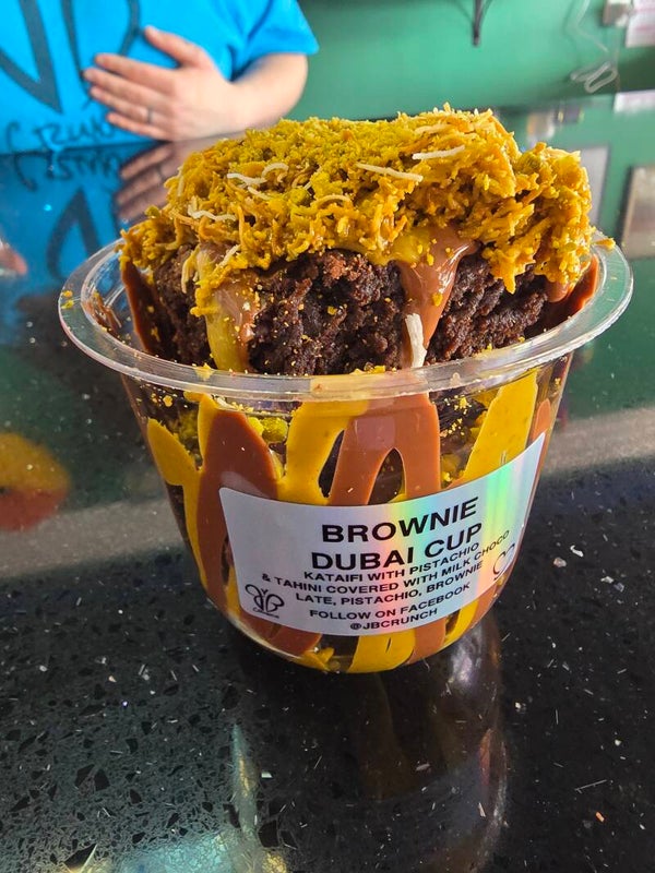 Brownie dubai cup* only for rhodesdale pickup*