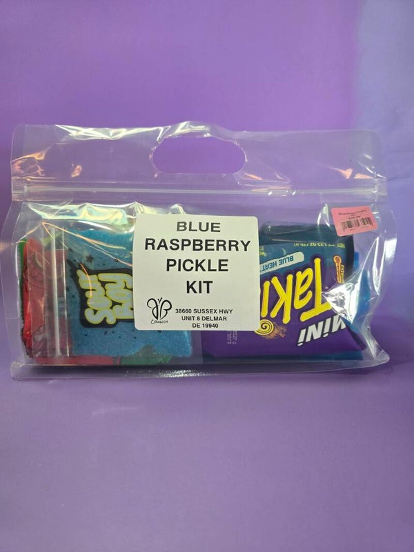 Blue raspberry pickle kit