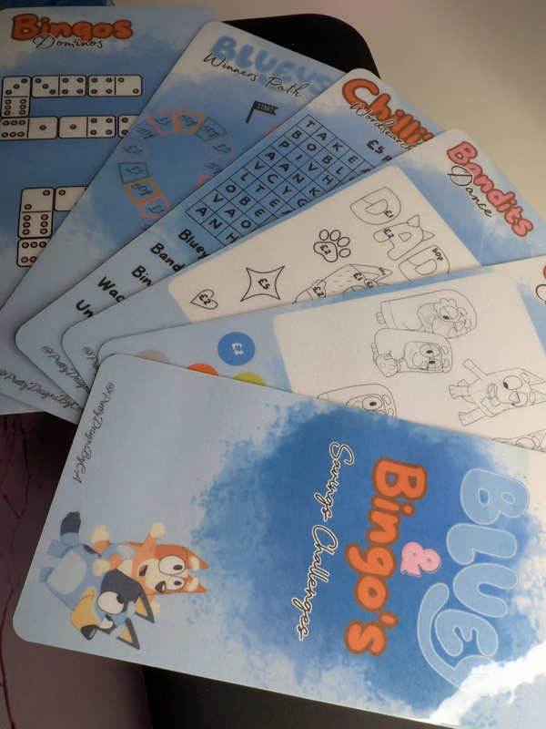 Bluey Savings Trackers