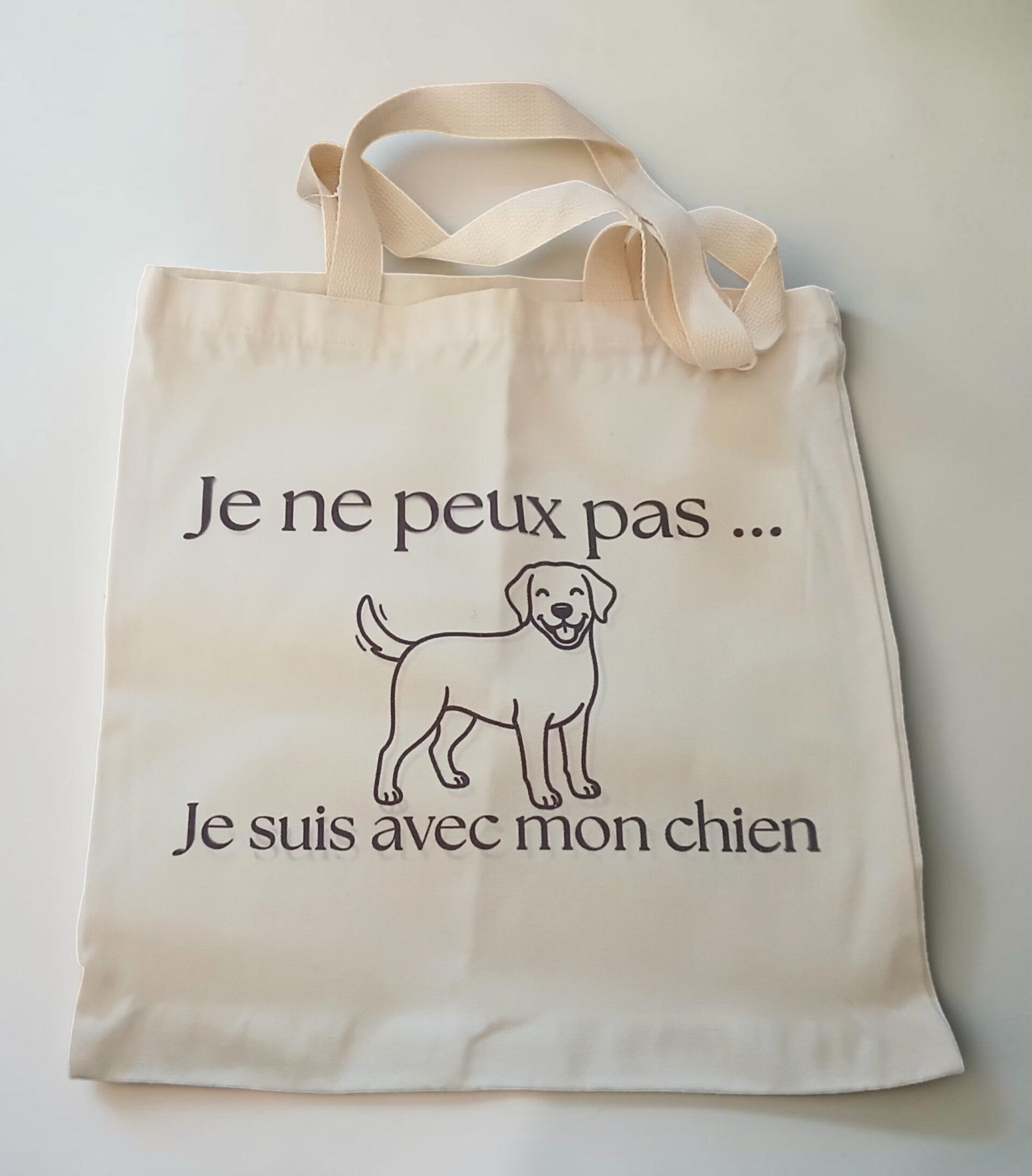 Tote bag - Je ne peux pas ...