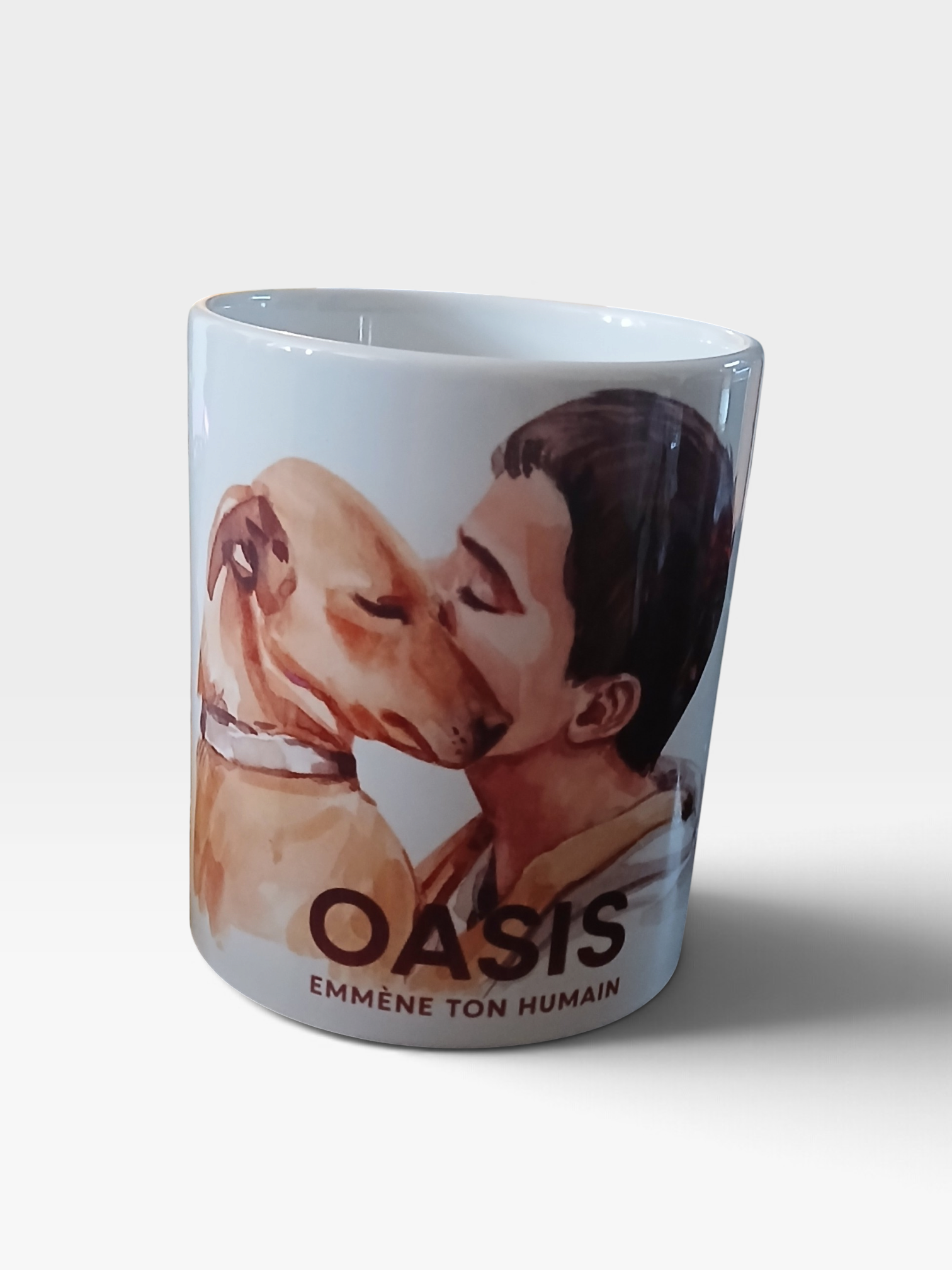 Tasse - câlin chien/humain
