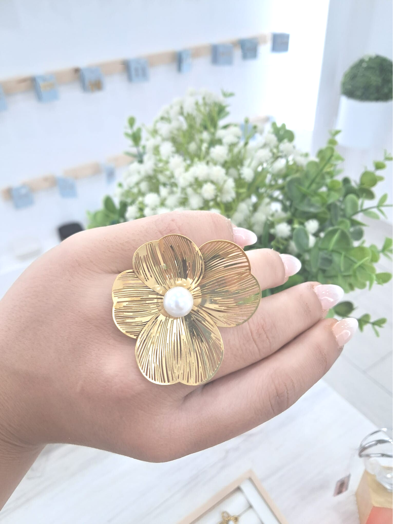 Anillo Flor