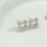 Pendientes Plateados