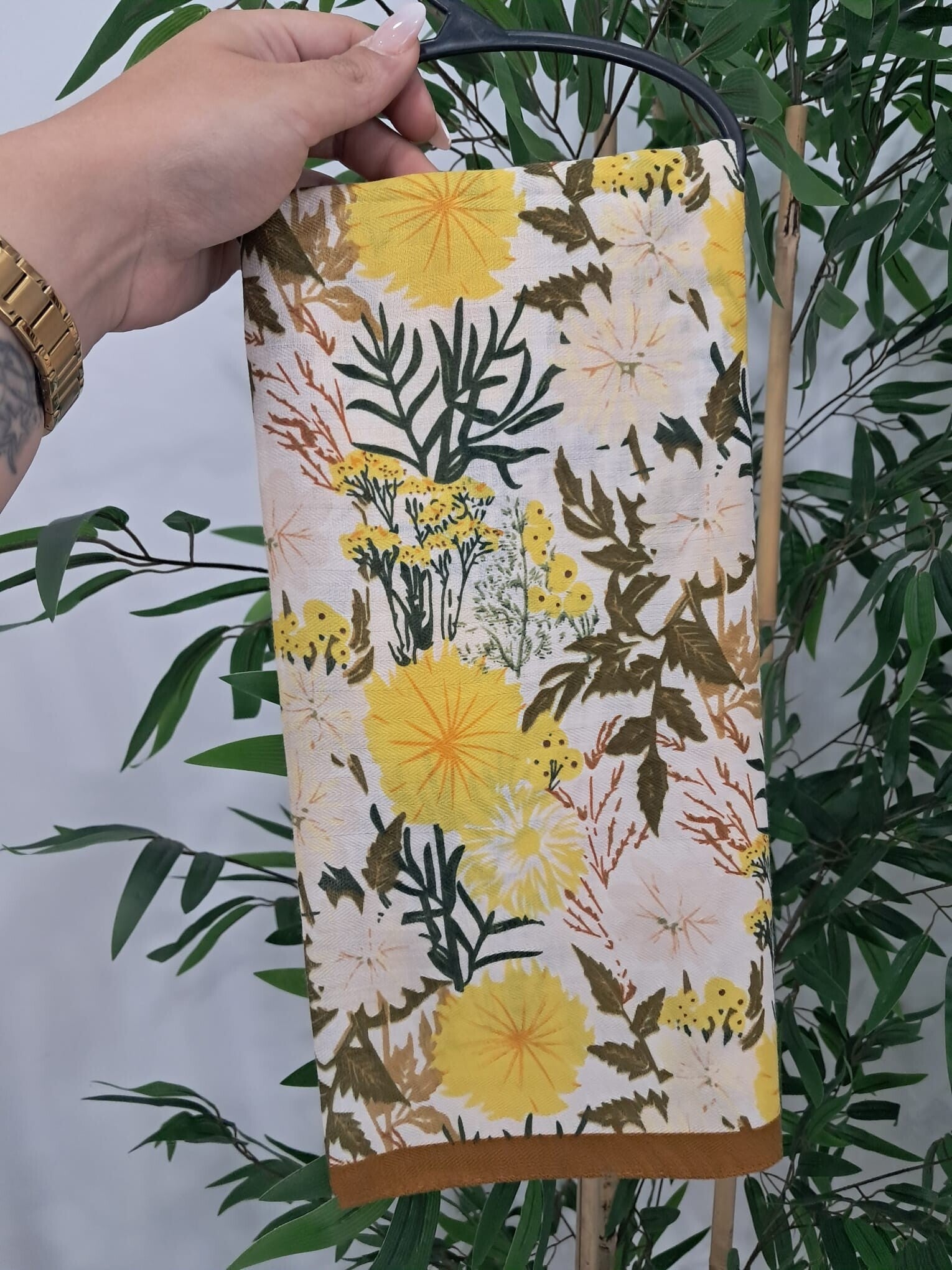 Pañuelos Flores Cuadrado