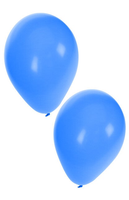 Ballonnen, Rood-Geel-Blauw, (30 stuks)