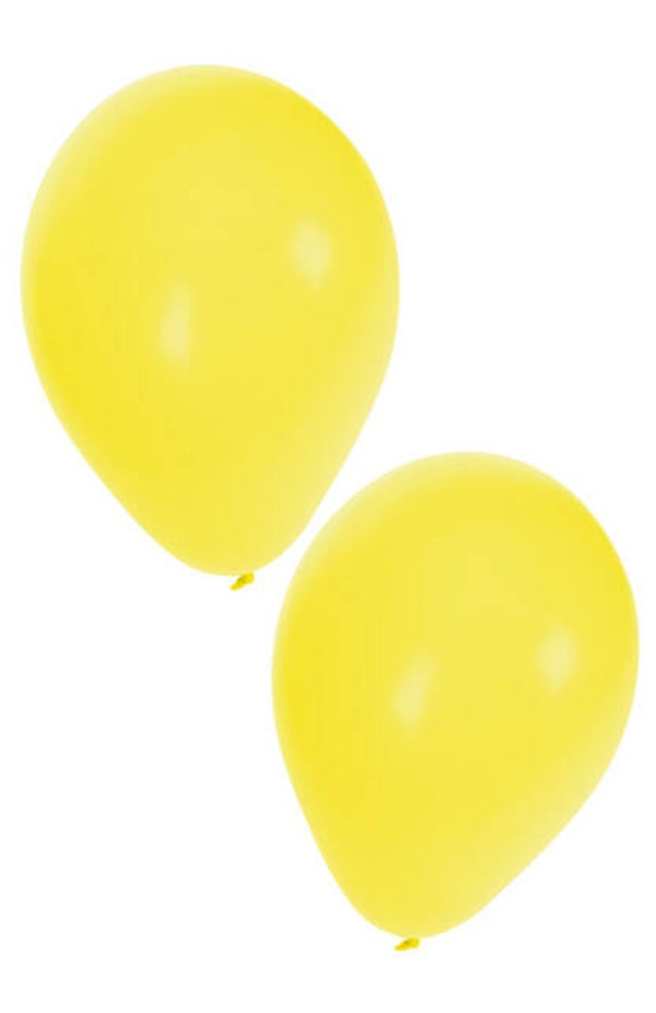 Ballonnen, Geel (50 stuks)