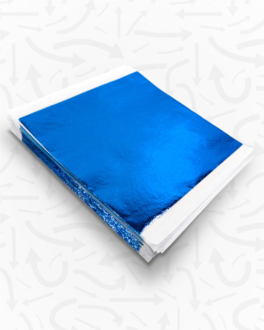 Metallic folie Blauw