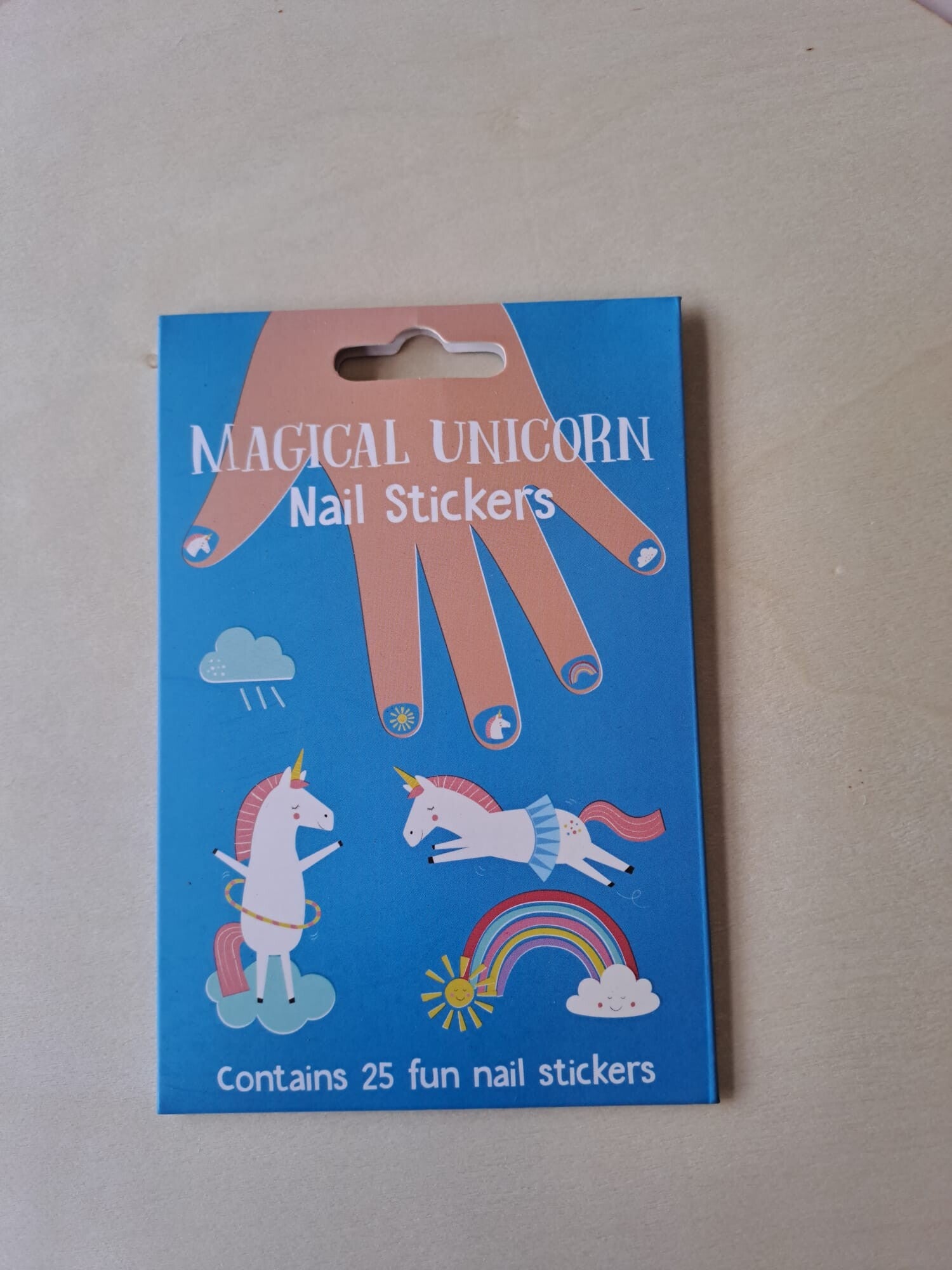 Nagels stickers, Magical Unicorn