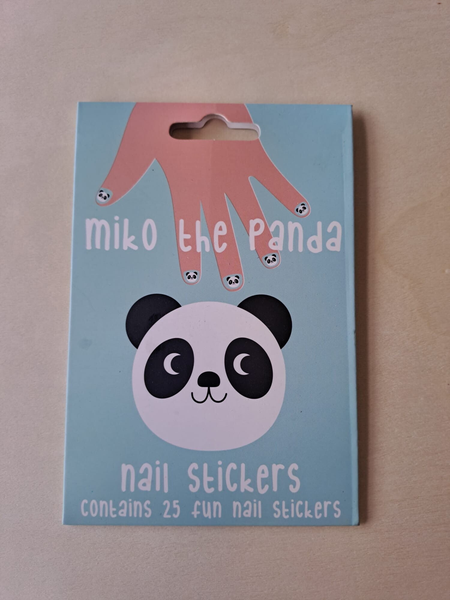 Nagel Sticker, Niko de Panda