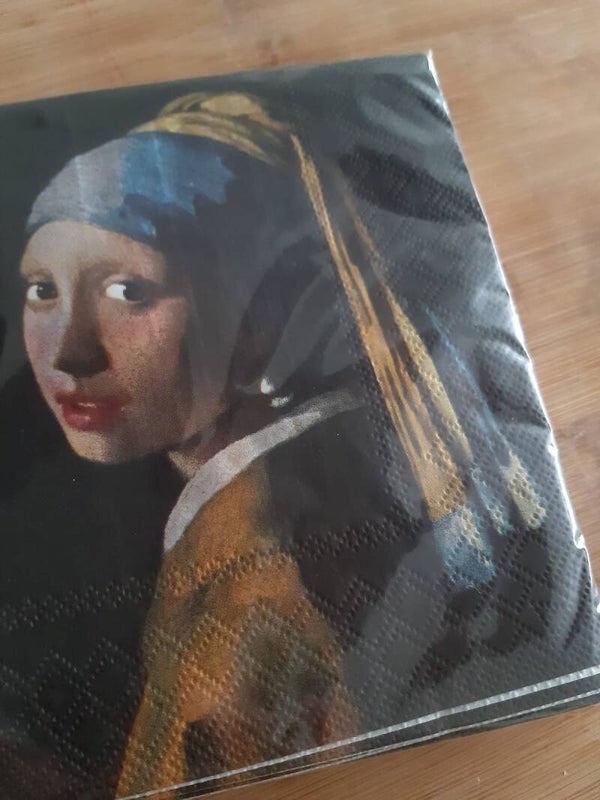 Servetten, Meisje met de Parel