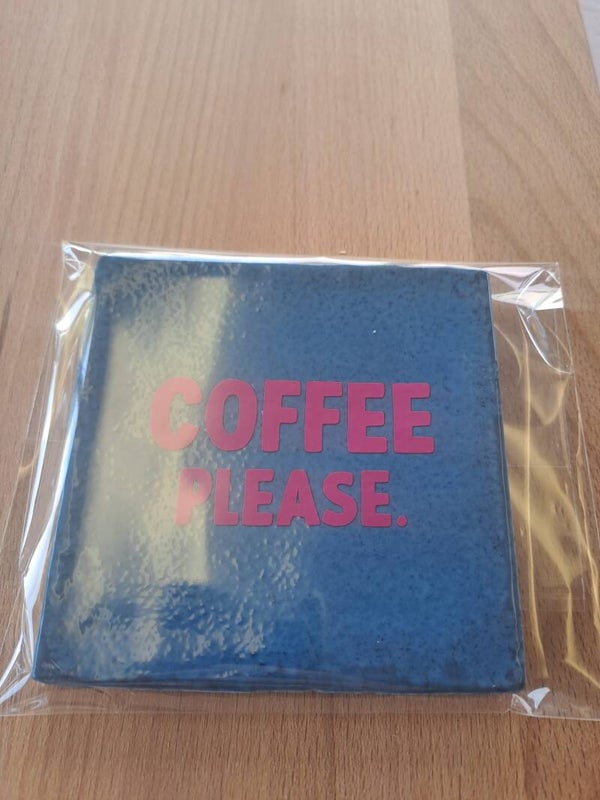 Tegeltje, Coffee please