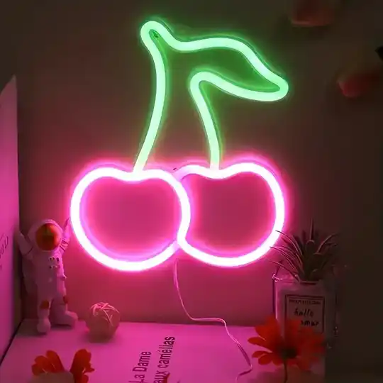 Cherry Neon Sign