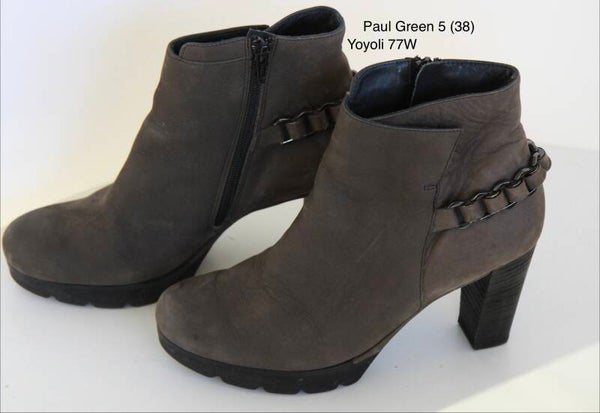 77W) Paul Green Enkellaarsjes Maat 38 pumps enkellaarzen