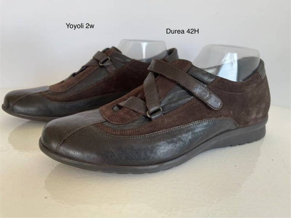 2w) Durea Bruin Leren Instappers Maat 42 H (8H)