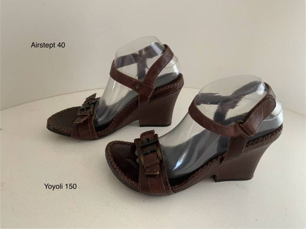 150) Airstep 40 leren sandalen pums