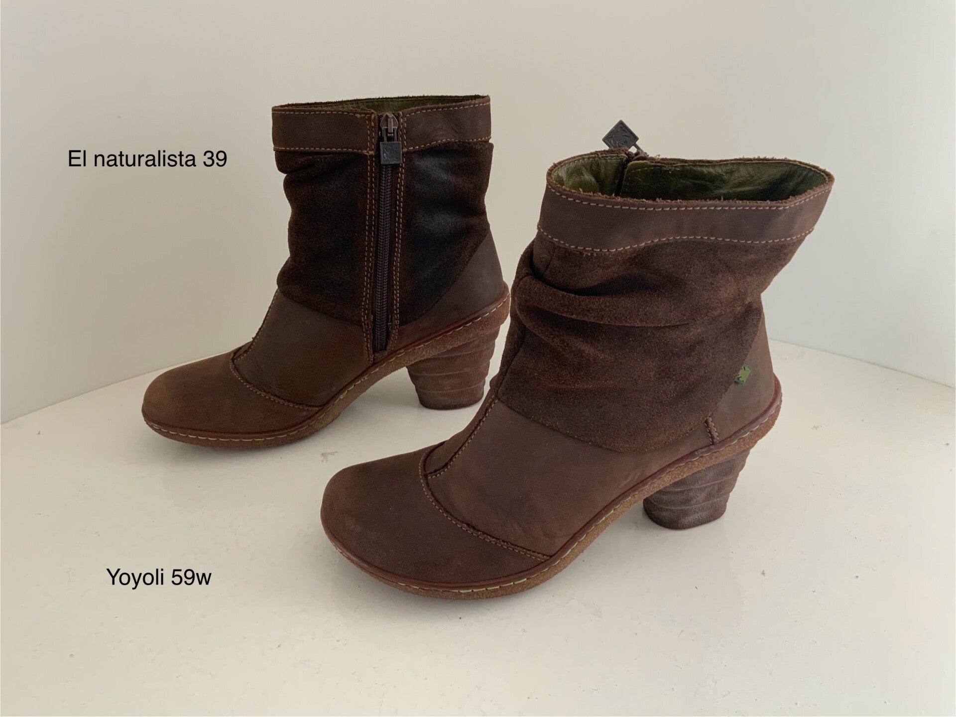 59W) El naturalista 39 laarzen bruine leren