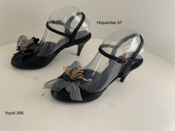 206) Hispanitas 37 pumps sandalen met  bloem