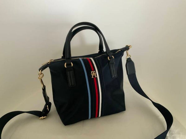 Tommy Hilfiger Poppy smal tote Corp handtas
