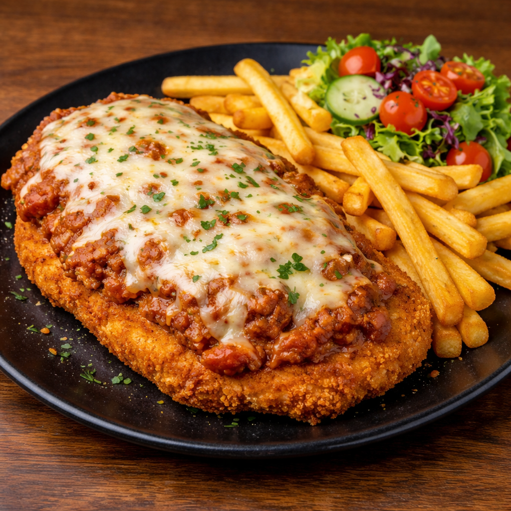Bolognese-Schnitzel
