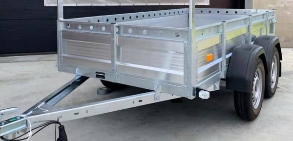 Dubbel assen VDM 258x150 750kg