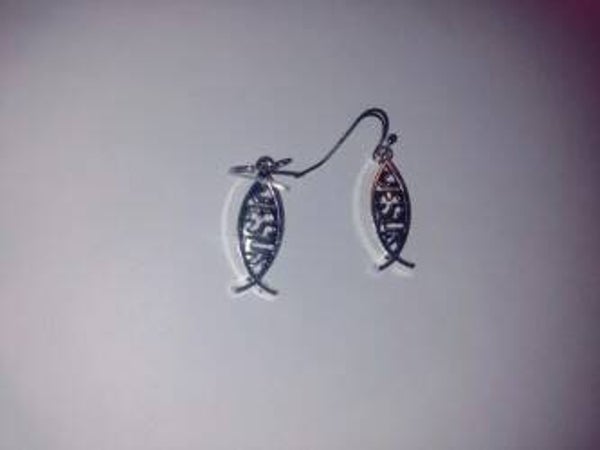 boucle d'oreille Chrétienne Jésus