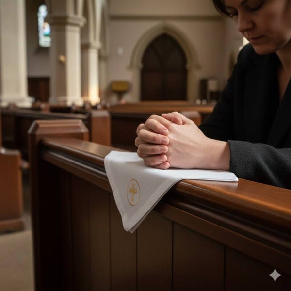 Étoffe de prière à la gloire de Dieu