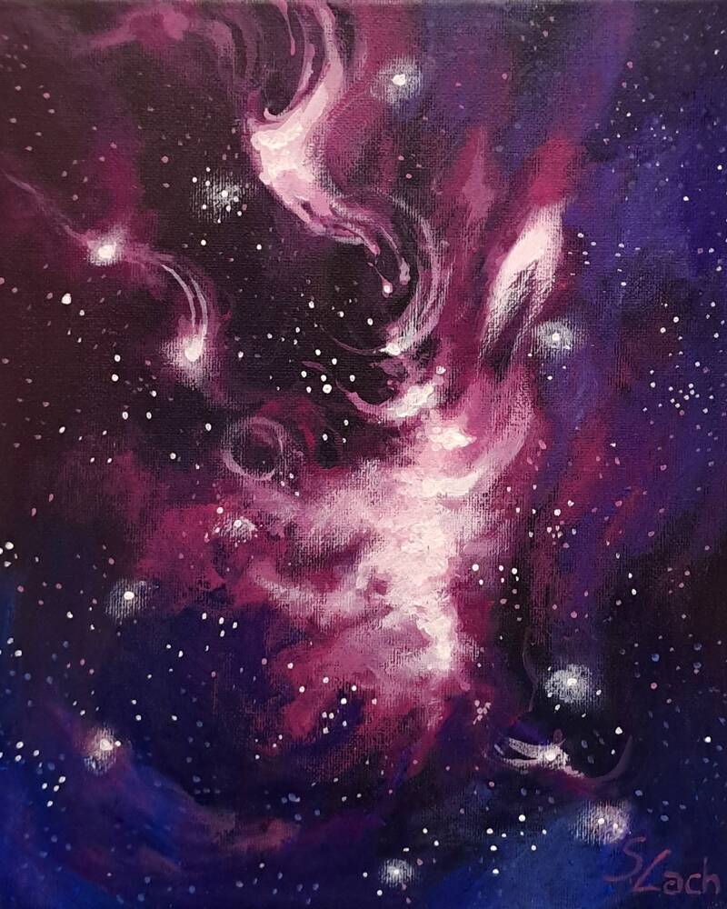 Kosmos (25x30cm) - 200 PLN