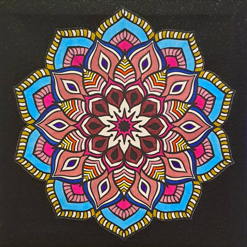 Mandala (30x30cm) - 150 PLN
