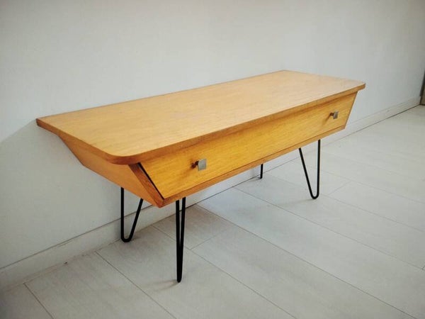 Vintage bijzettafel upcycle