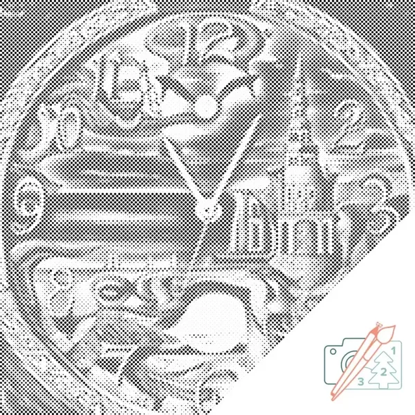 Dolly Dotz - Abstracte Klok