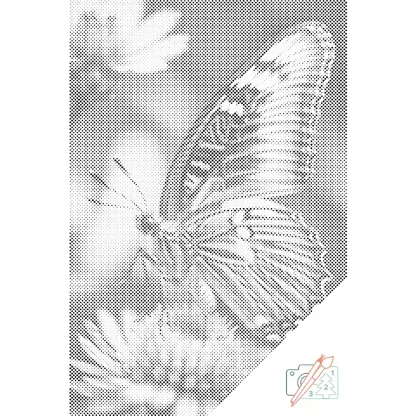 Dolly Dotz - Vlinder op Bloem
