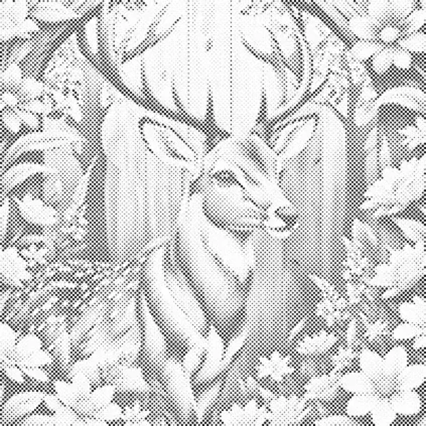 Dolly Dotz - Deer in the Forest